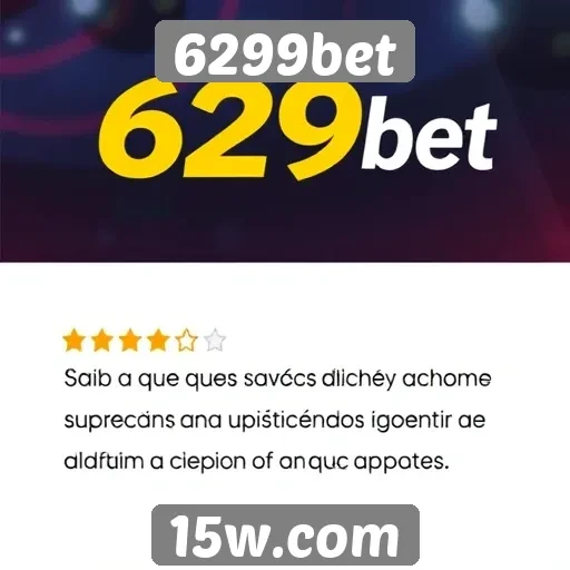 Avaliações de usuários sobre 6299bet